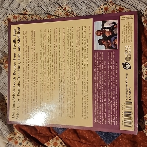 The Whole Foods Allergy Cookbook by Cybele Pascal - Picture 2 of 3